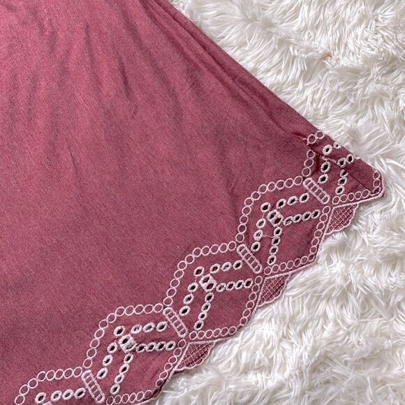 Fever Boho Embroidered Bottom Shirt Top - Picture 6 of 9